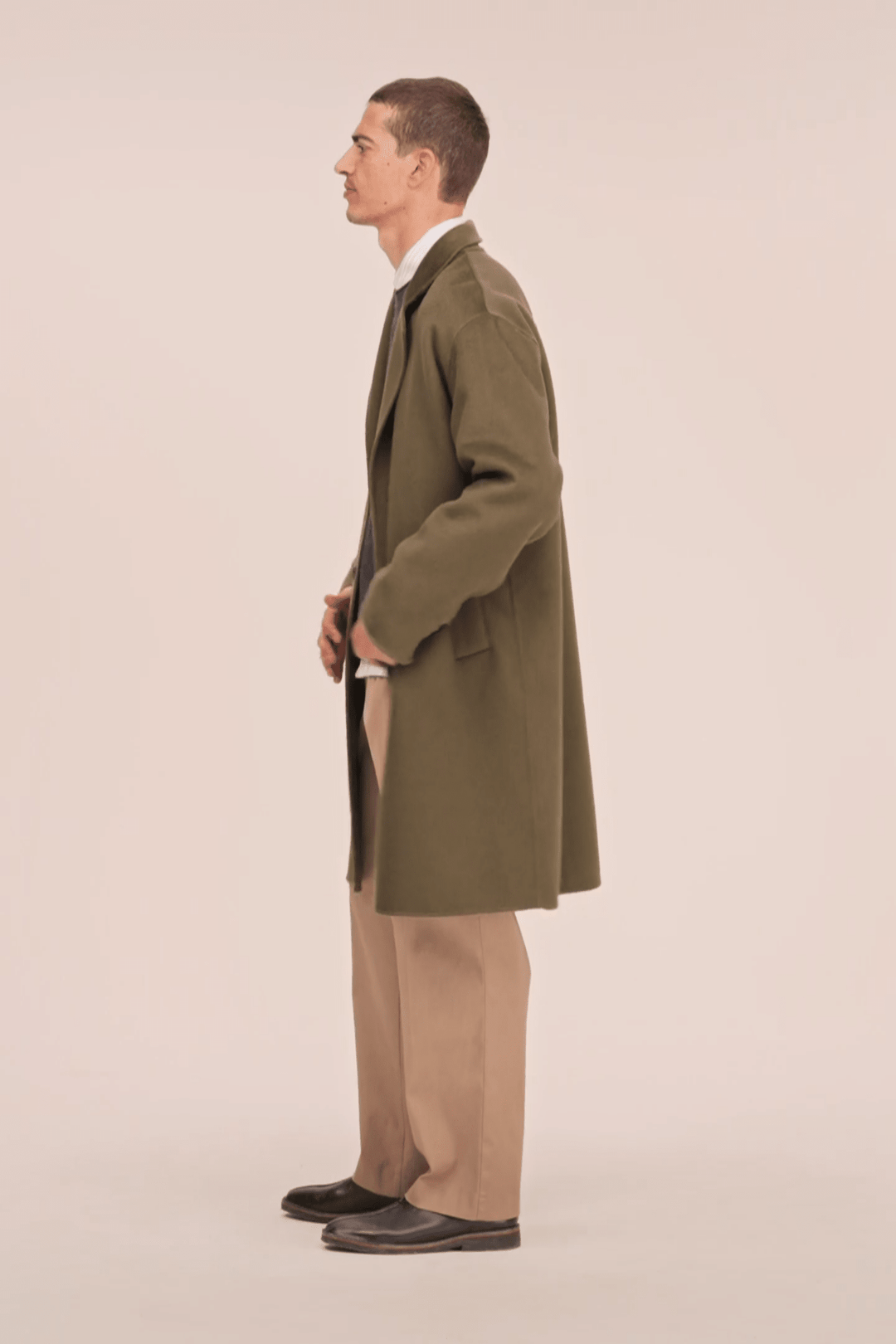 NN.07 - Pantalon Robin à pinces Marron argile - Lothaire