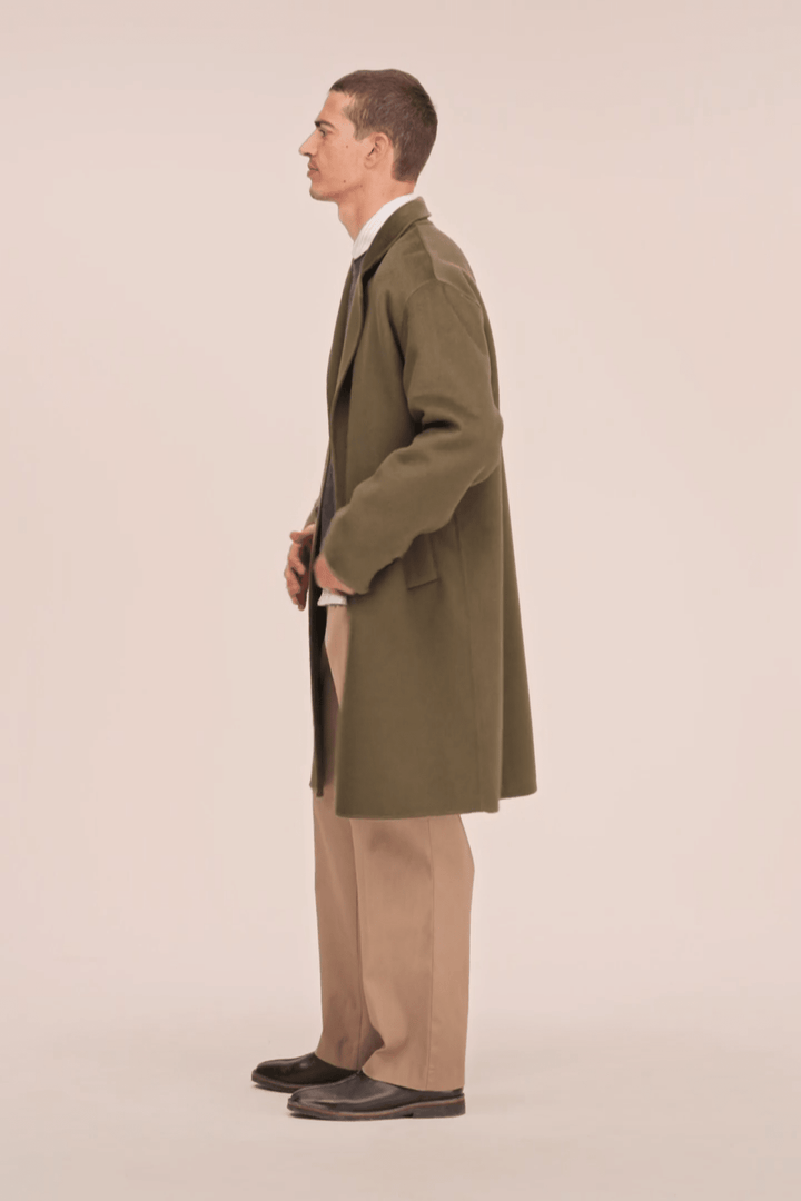NN.07 - Pantalon Robin à pinces Marron argile - Lothaire