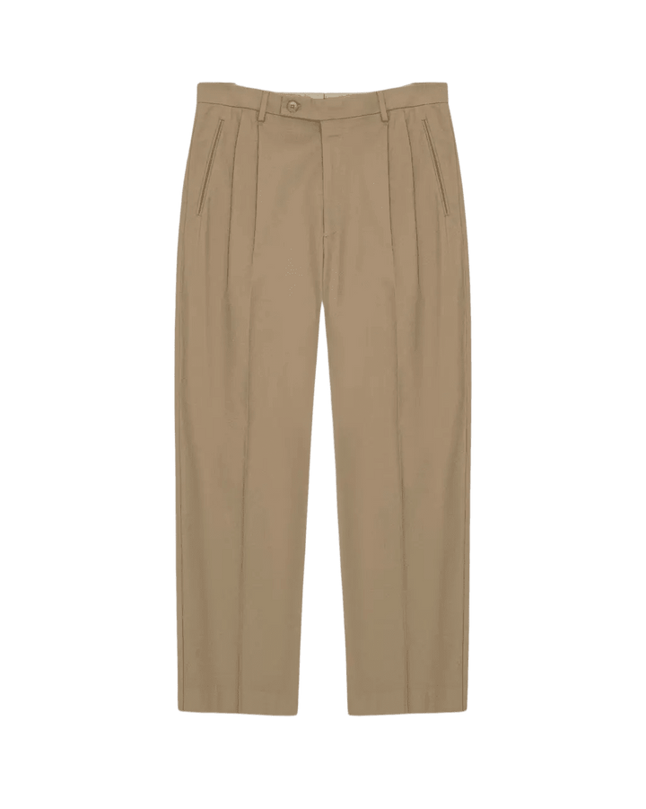 NN.07 - Pantalon Robin à pinces Marron argile - Lothaire