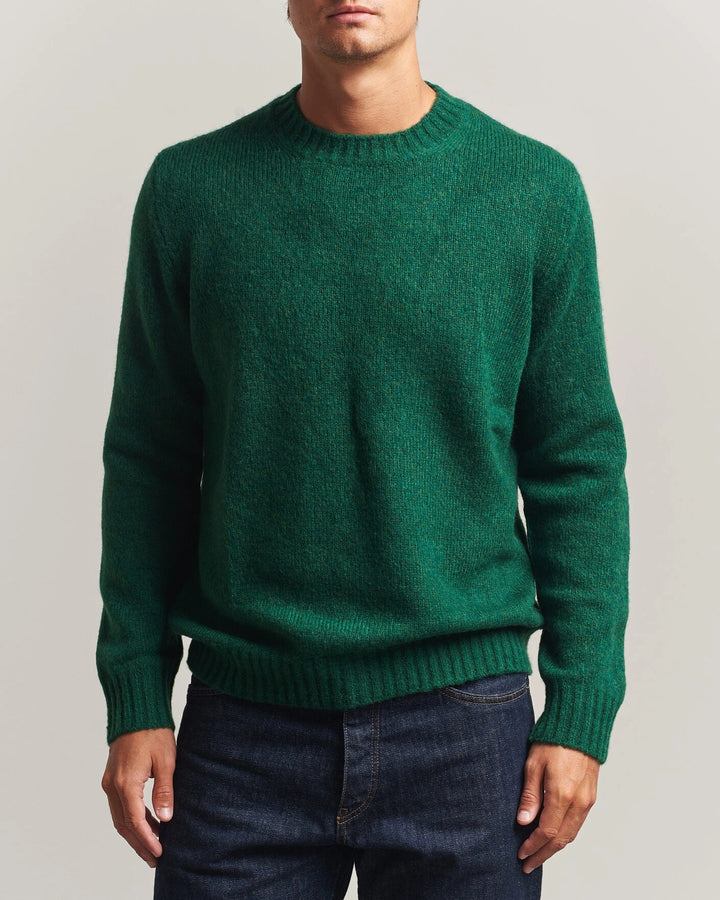 NN.07 - Pull Lee en laine mélangée Vert Eden - Lothaire