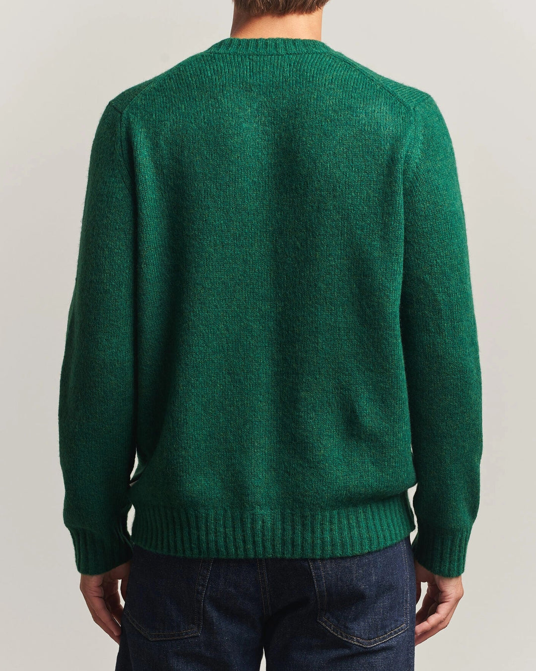 NN.07 - Pull Lee en laine mélangée Vert Eden - Lothaire