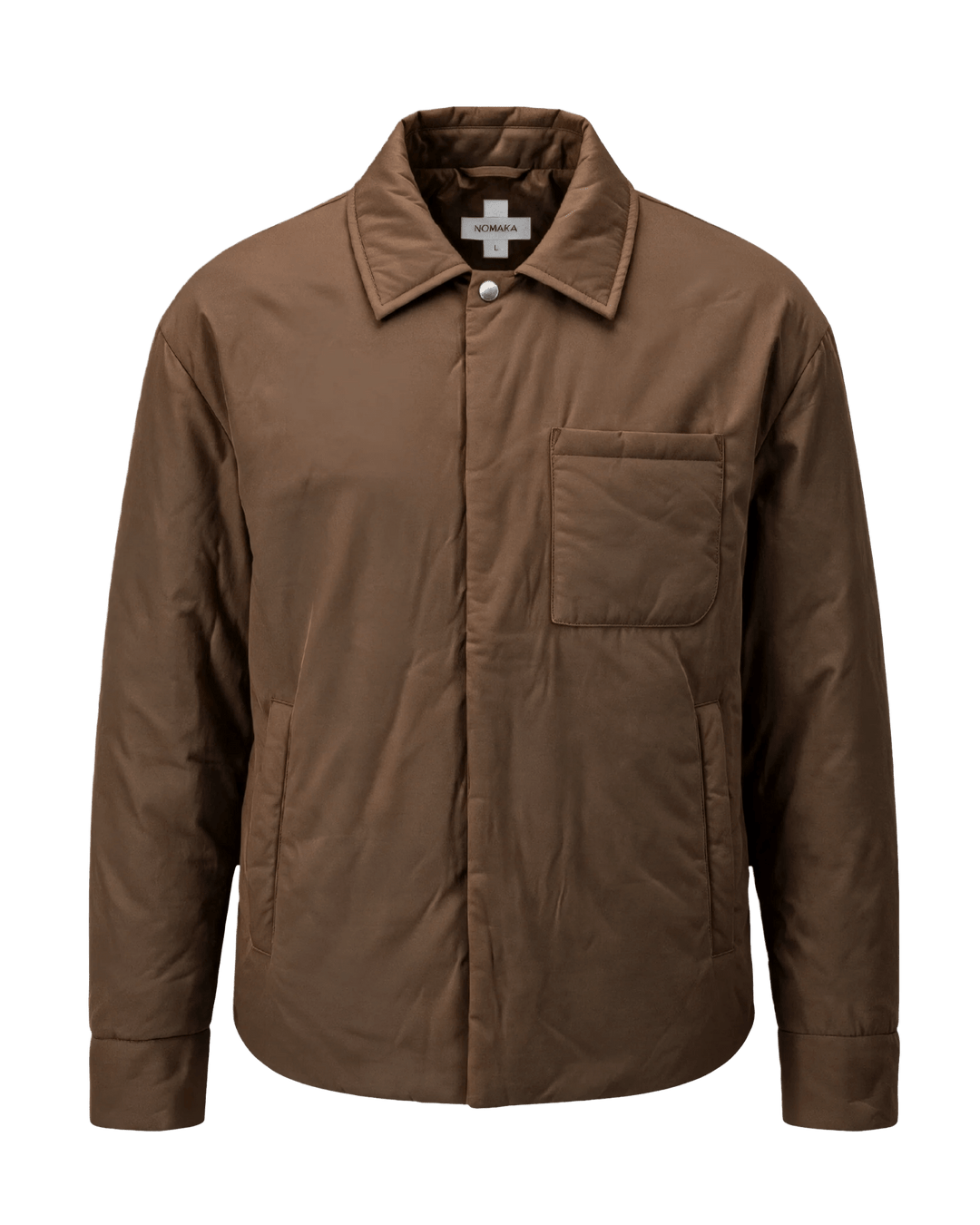NOMAKA - Blouson rembourré léger Vial Marron - Lothaire