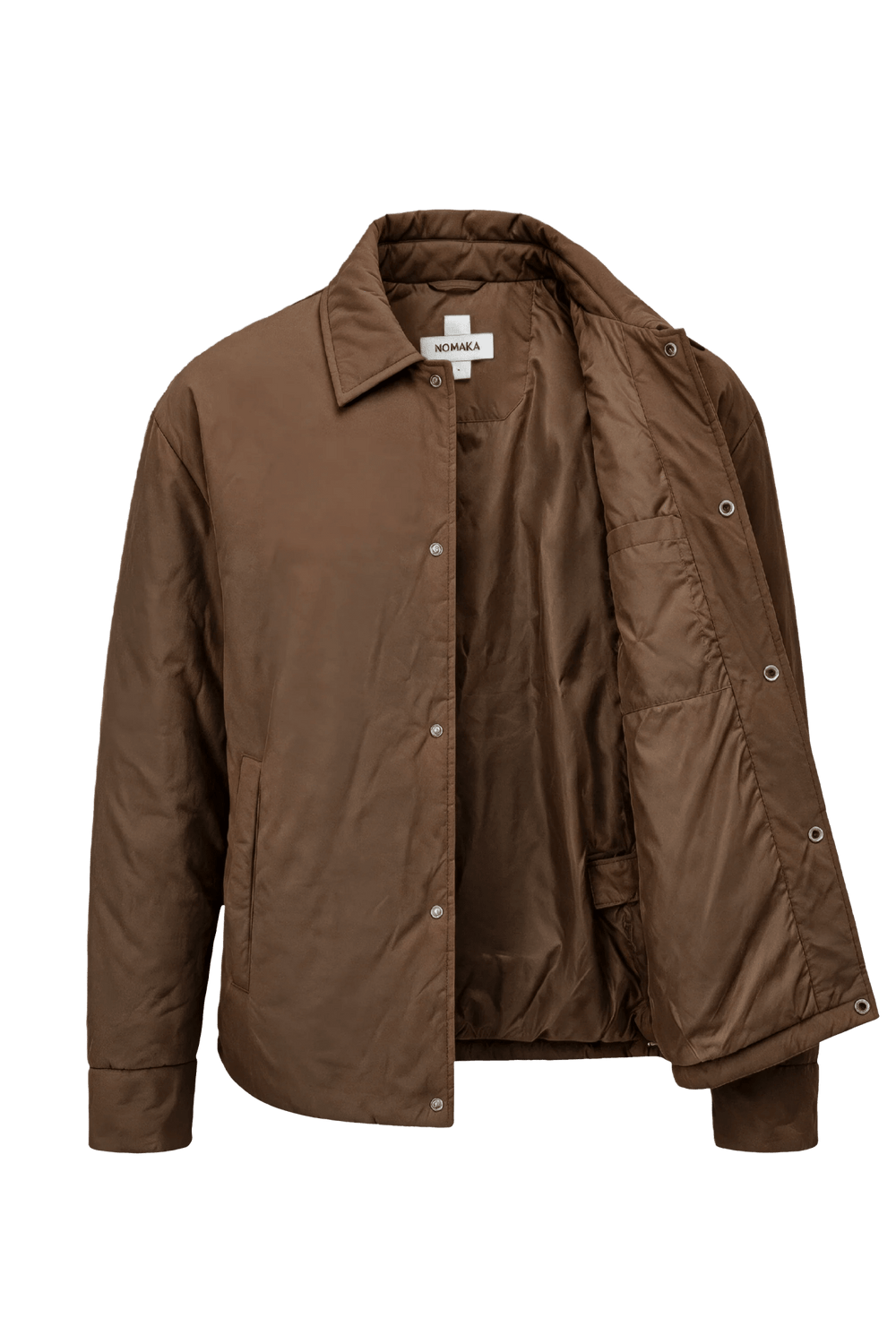 NOMAKA - Blouson rembourré léger Vial Marron - Lothaire