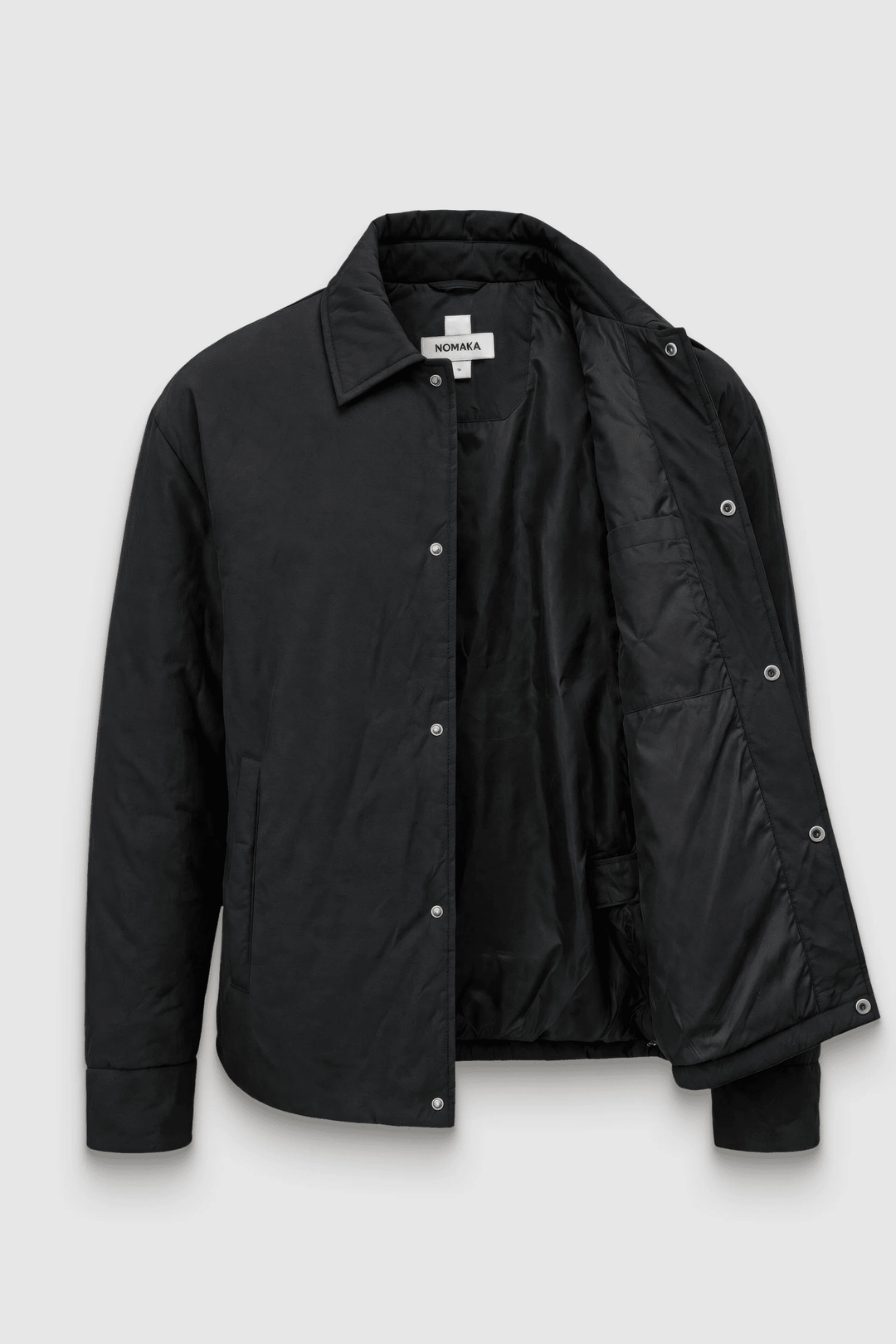 NOMAKA - Blouson rembourré léger Vial Noir - Lothaire