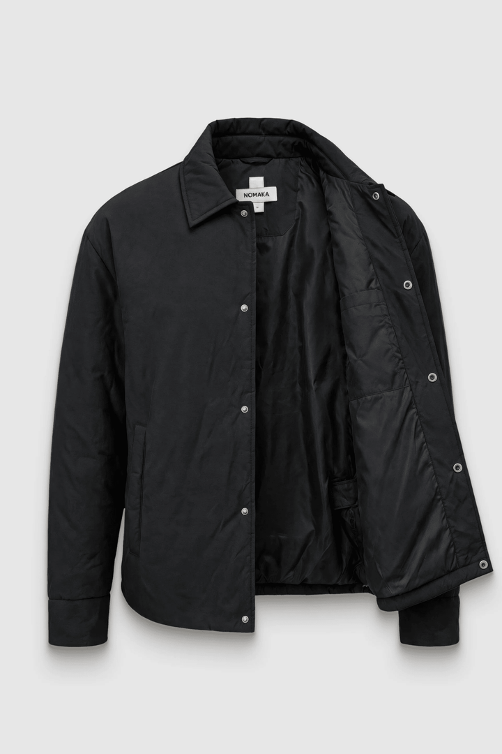 NOMAKA - Blouson rembourré léger Vial Noir - Lothaire