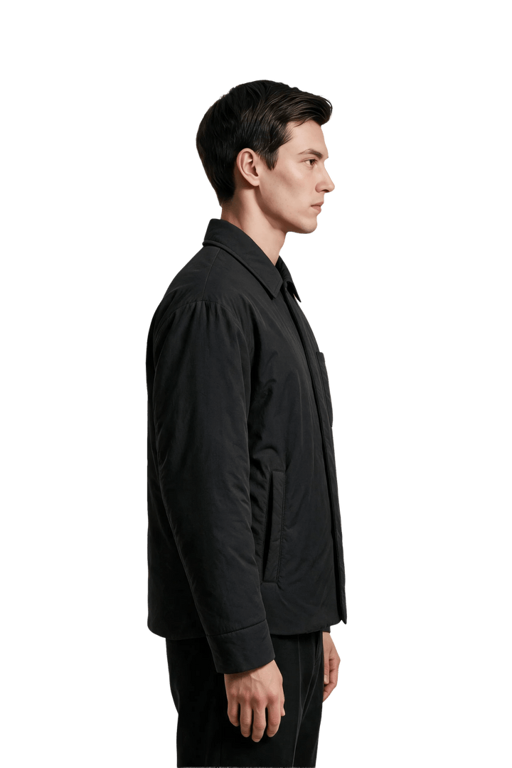 NOMAKA - Blouson rembourré léger Vial Noir - Lothaire