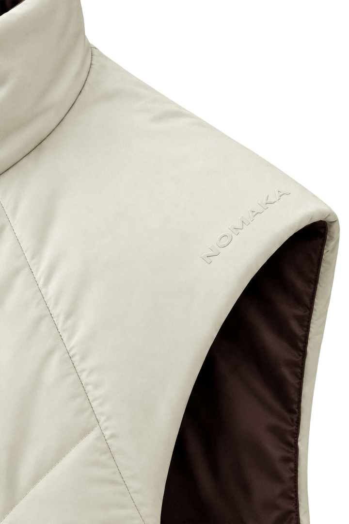 NOMAKA - Gilet léger Alvier Marron/Blanc - Lothaire