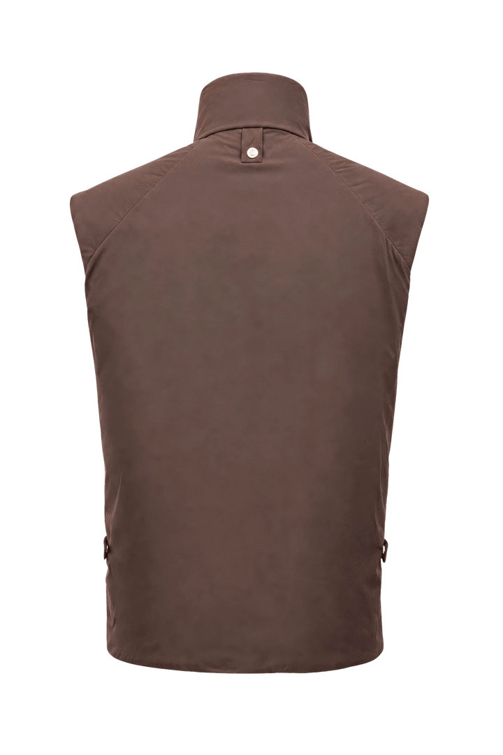 NOMAKA - Gilet léger Alvier Marron/Blanc - Lothaire