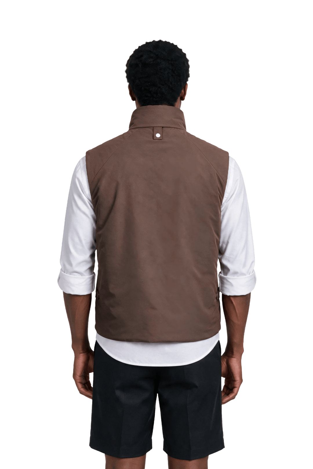 NOMAKA - Gilet léger Alvier Marron/Blanc - Lothaire