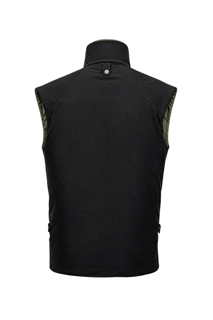 NOMAKA - Gilet léger Alvier Noir/Vert - Lothaire