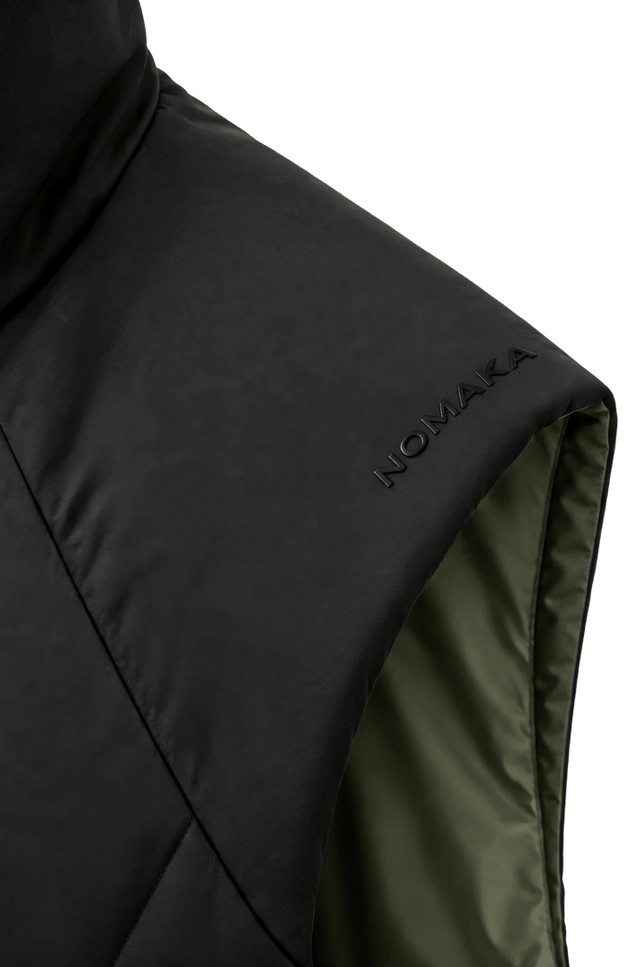 NOMAKA - Gilet léger Alvier Noir/Vert - Lothaire