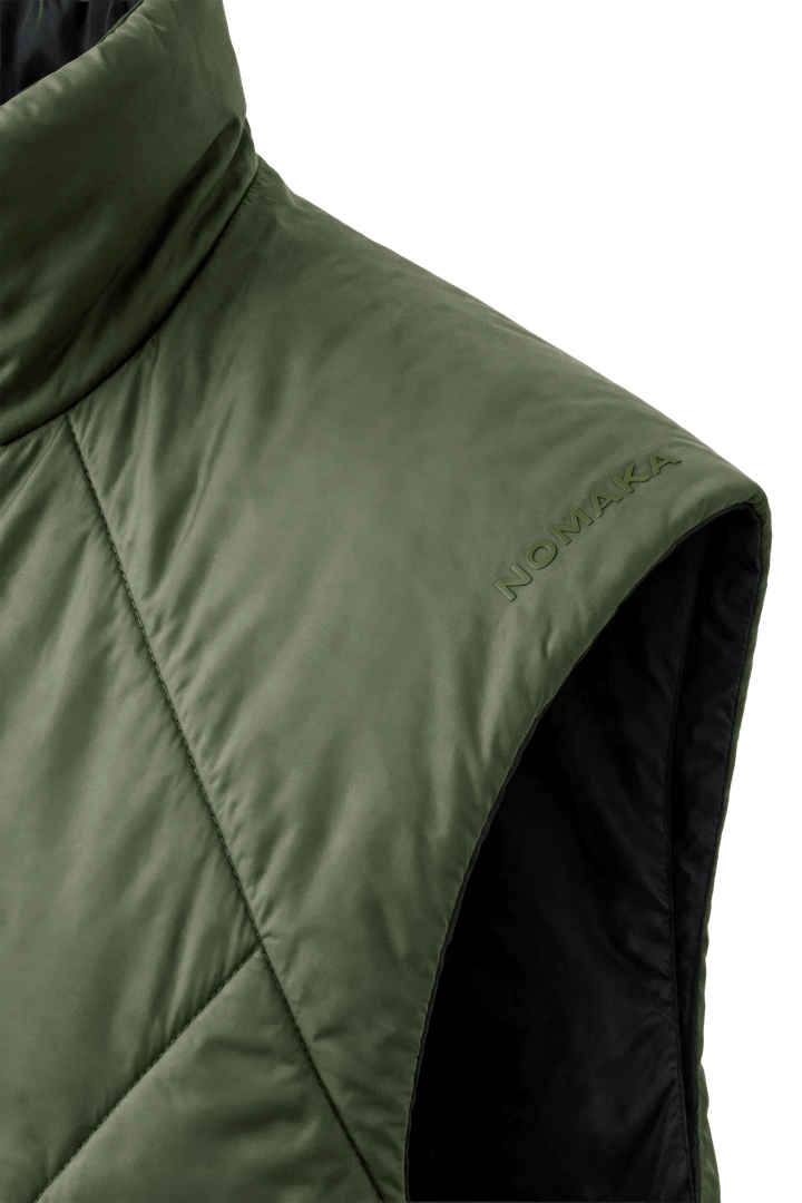 NOMAKA - Gilet léger Alvier Noir/Vert - Lothaire