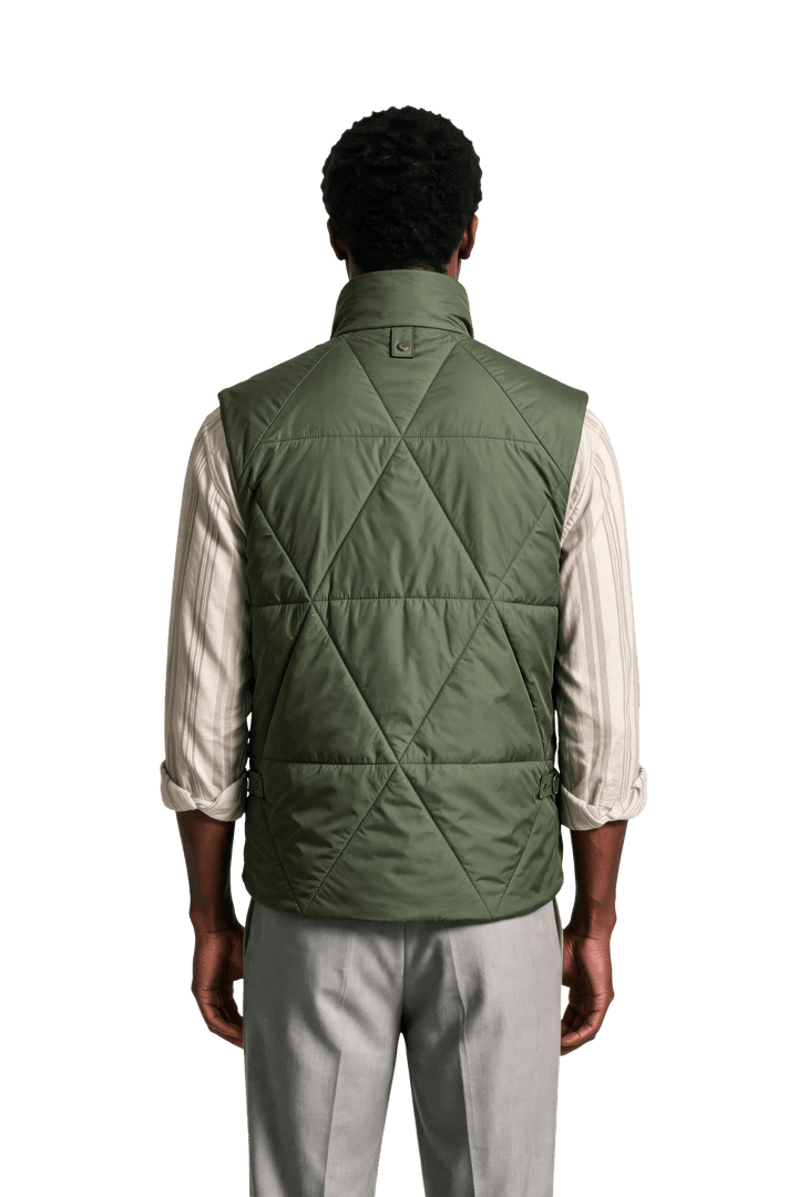NOMAKA - Gilet léger Alvier Noir/Vert - Lothaire