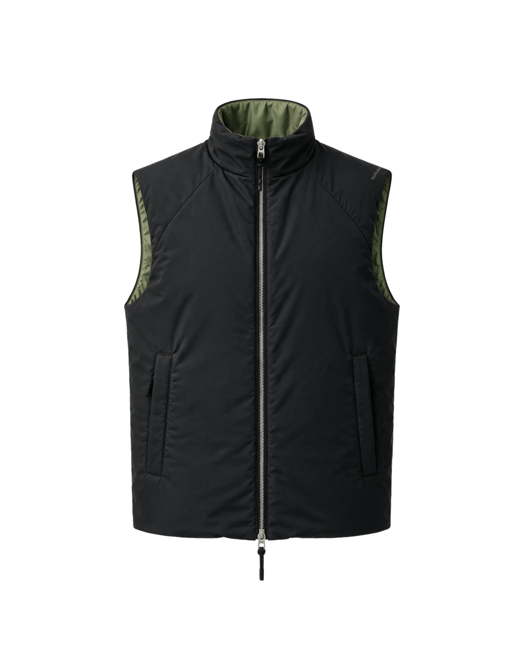 NOMAKA - Gilet léger Alvier Noir/Vert - Lothaire