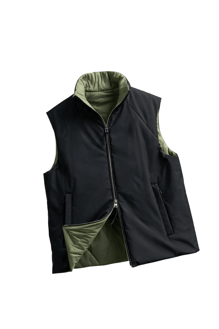 NOMAKA - Gilet léger Alvier Noir/Vert - Lothaire