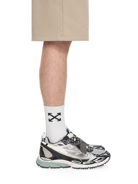 OFF-WHITE - Baskets Be Right Back Gris clair / Noir - Lothaire