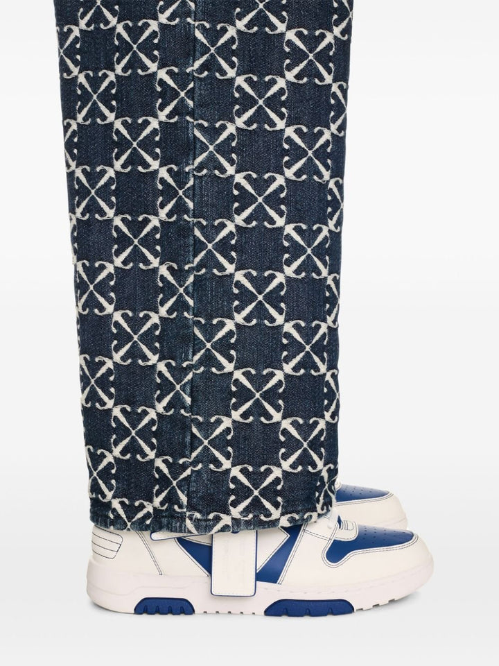 Off - White - Baskets bleu Out of Office - Lothaire