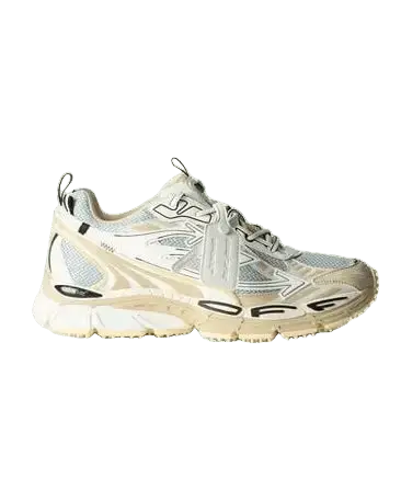 OFF - WHITE - OFF - WHITE - Be Right Back Sneakers Gris clair / Caramel - Lothaire