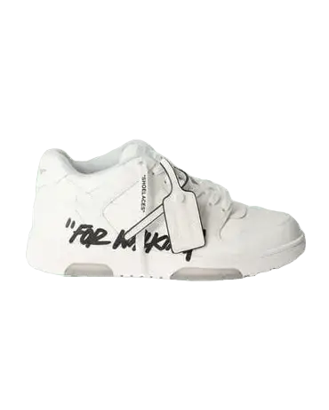 OFF - WHITE - Out Of Office "For Walking" Sneakers Blanc / Noir - Lothaire