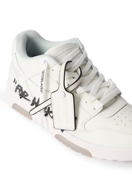 OFF - WHITE - Out Of Office "For Walking" Sneakers Blanc / Noir - Lothaire