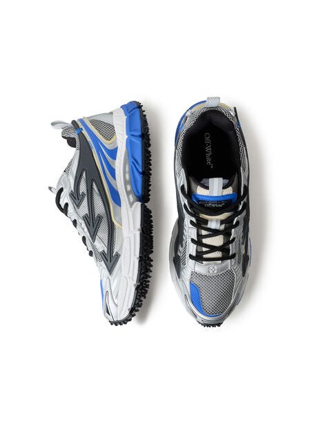 OFF-WHITE - Sneakers Be Right Back Gris et Bleu - Lothaire