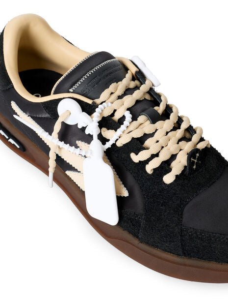 OFF-WHITE - Sneakers End Of Play en Nylon et Daim Noir et Beige - Lothaire