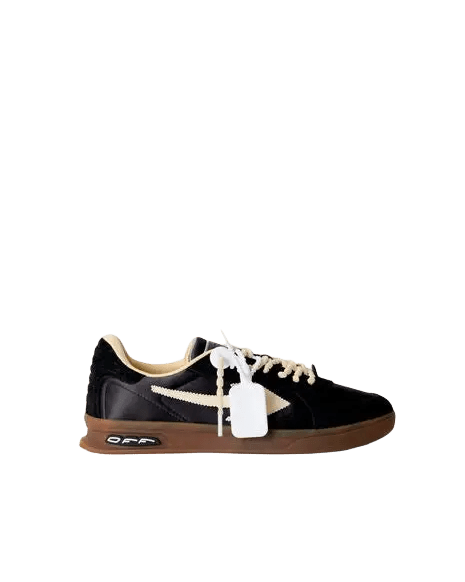 OFF-WHITE - Sneakers End Of Play en Nylon et Daim Noir et Beige - Lothaire