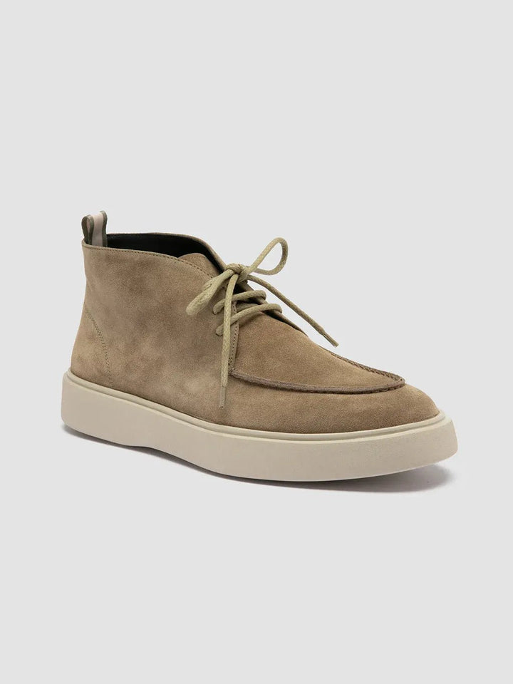 OFFICINE CREATIVE - Bottines Chukka en daim Taupe Frame 002 - Lothaire