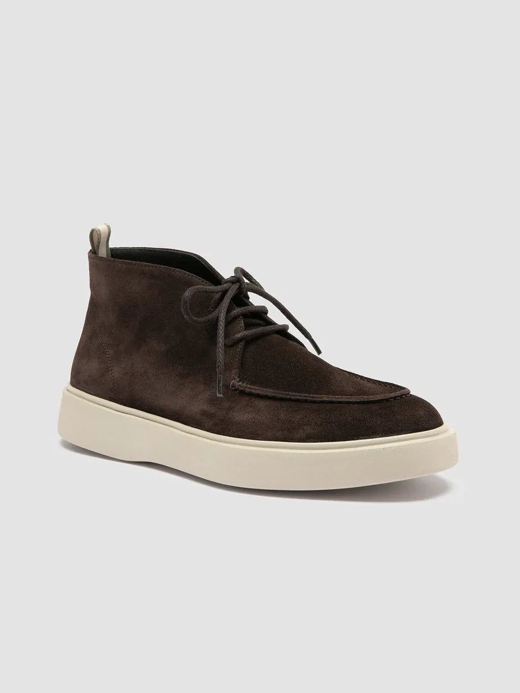 OFFICINE CREATIVE - Bottines Chukka Frame 002 en daim Pepe - Lothaire