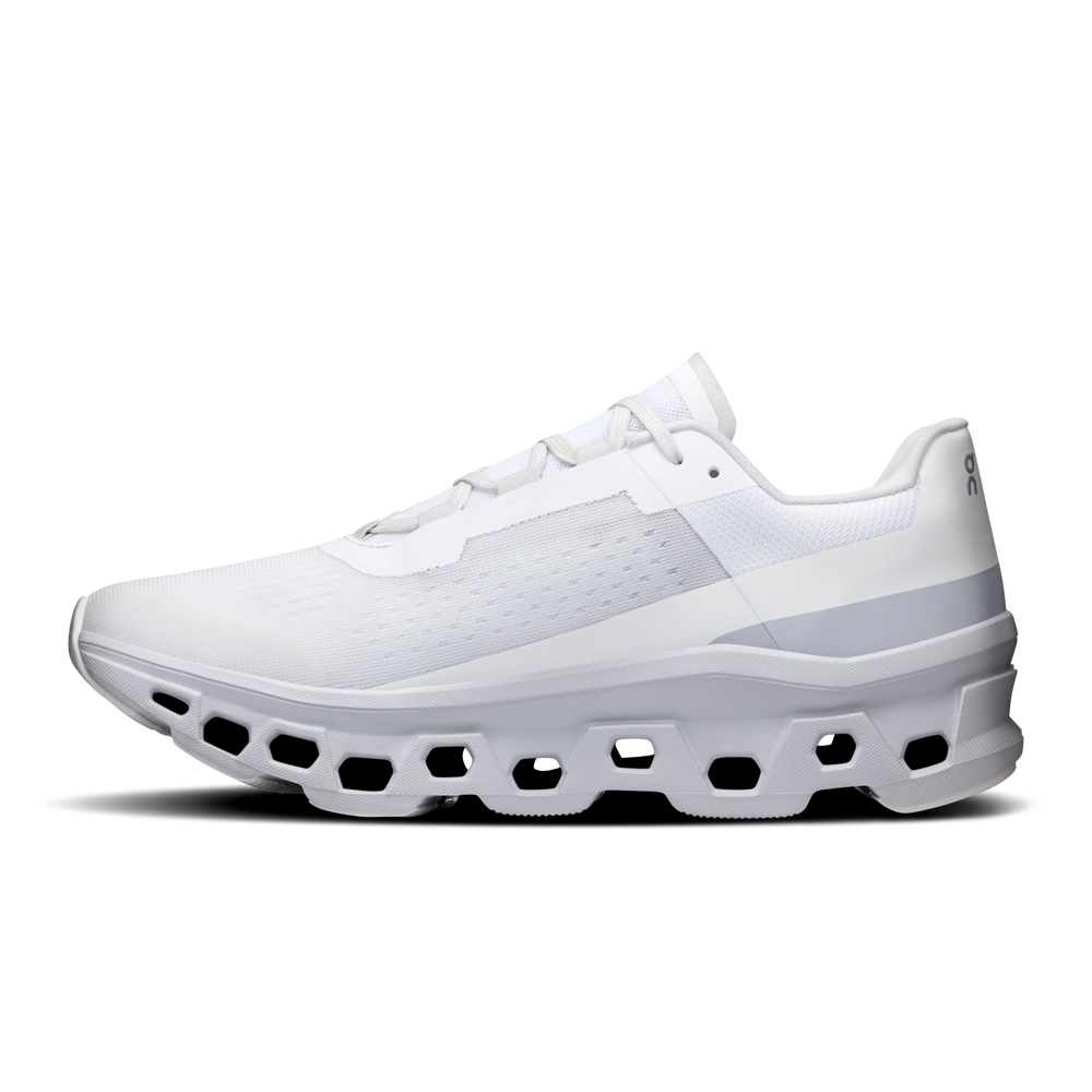 ON - Baskets Cloudmonster White | Glacier - Lothaire