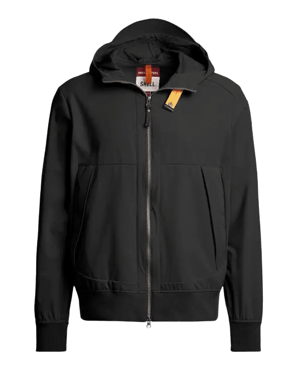 PARAJUMPERS - Abner - Windbreaker Jacket Noir - Lothaire