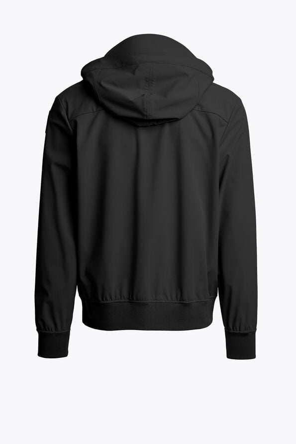 PARAJUMPERS - Abner - Windbreaker Jacket Noir - Lothaire