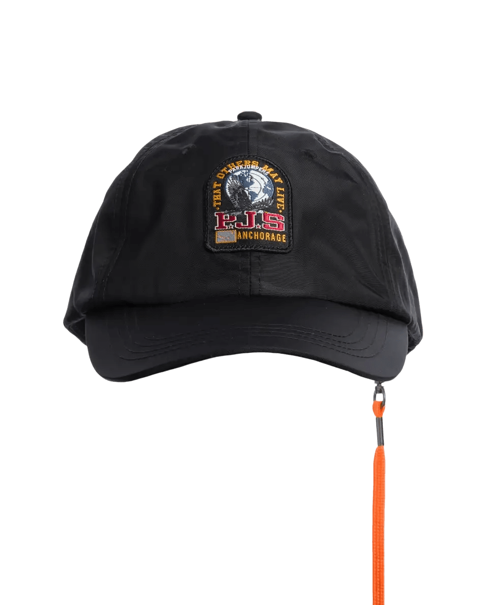 PARAJUMPERS - Casquette Bravo Noir - Lothaire