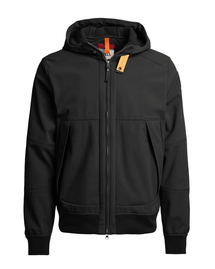 PARAJUMPERS - Coupe-vent à capuche Abner Noir - Lothaire