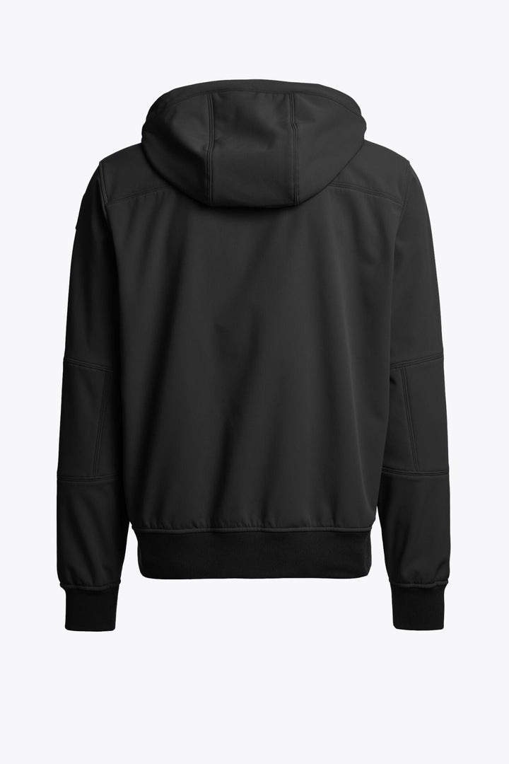 PARAJUMPERS - Coupe-vent à capuche Abner Noir - Lothaire