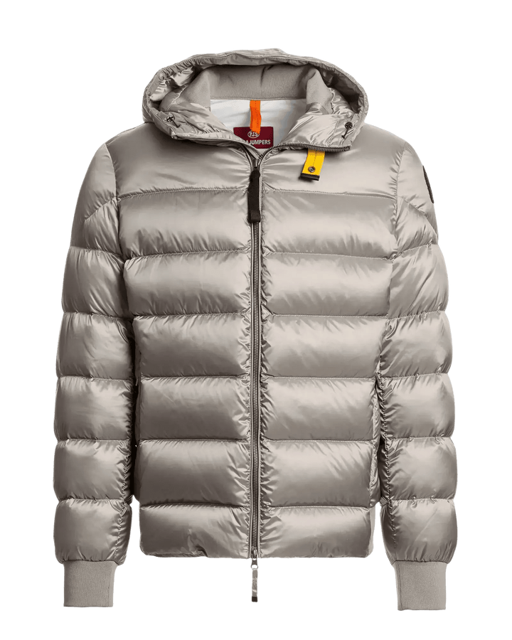 PARAJUMPERS - Doudoune courte à capuche Pharrell Gris clair - Lothaire