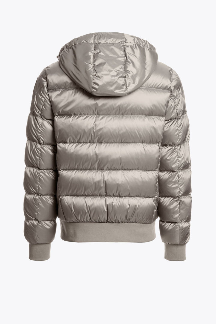 PARAJUMPERS - Doudoune courte à capuche Pharrell Gris clair - Lothaire