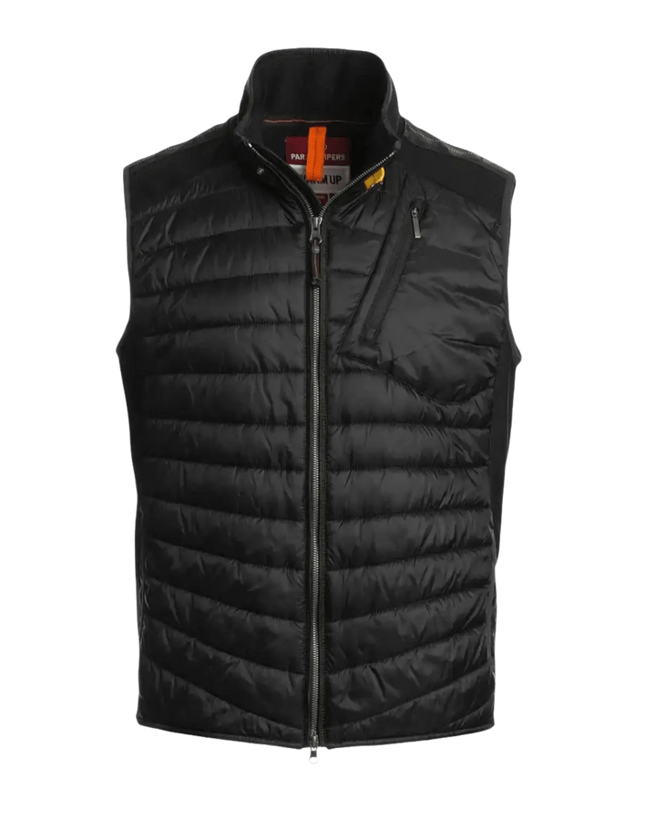 PARAJUMPERS - Gilet sans manches ZAVIER - GILET HYBRIDE noir - Lothaire