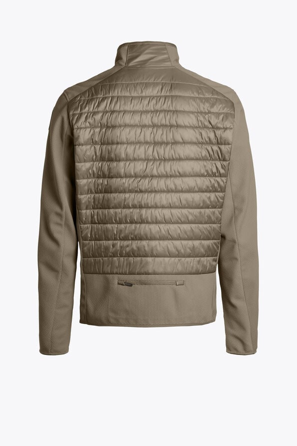 PARAJUMPERS - Jayden veste zippée beige atmosphère - Lothaire