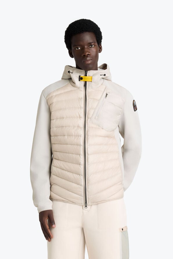 PARAJUMPERS - Nolan - Hybrid Jacket Pelican Beige clair - Lothaire