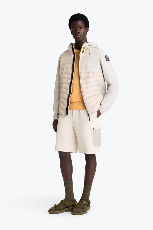 PARAJUMPERS - Nolan - Hybrid Jacket Pelican Beige clair - Lothaire