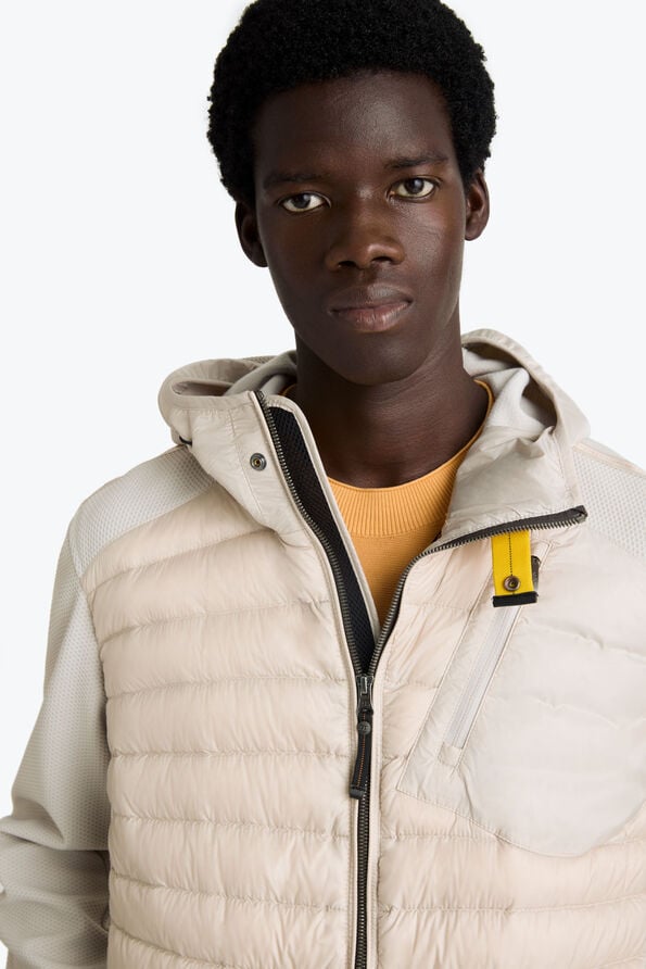 PARAJUMPERS - Nolan - Hybrid Jacket Pelican Beige clair - Lothaire