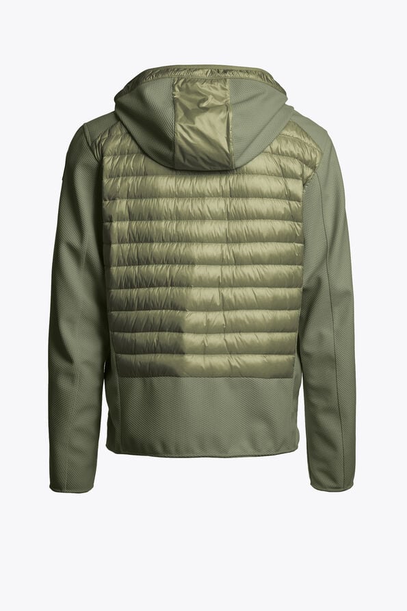PARAJUMPERS - Nolan - Hybrid Jacket Vert Lichen - Lothaire