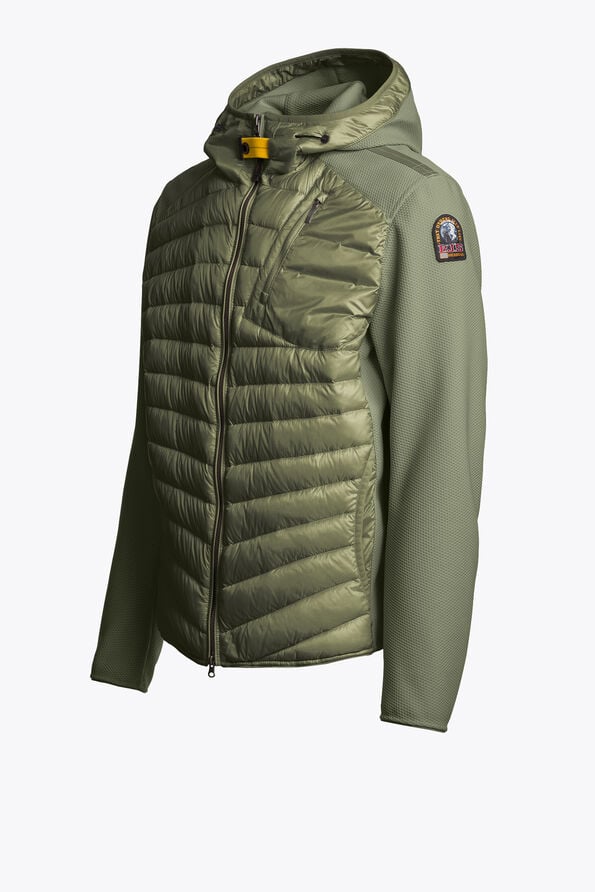 PARAJUMPERS - Nolan - Hybrid Jacket Vert Lichen - Lothaire