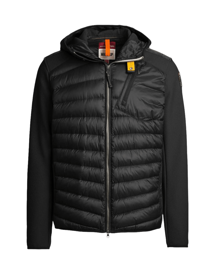 PARAJUMPERS - Nolan veste hybride noir - Lothaire
