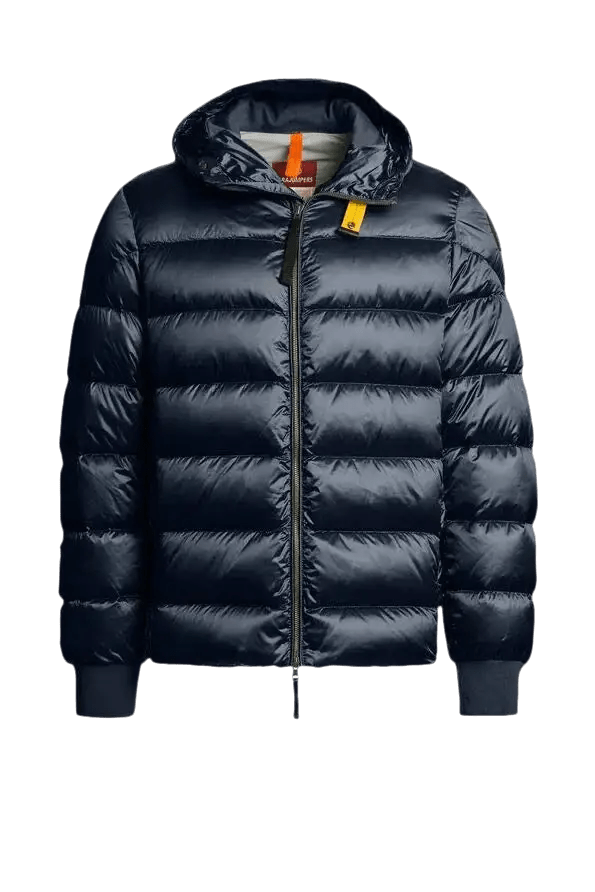 PARAJUMPERS - Pharrell - Bomber à capuche Marine - Lothaire