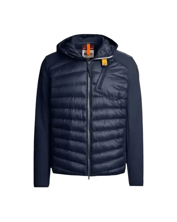 PARAJUMPERS - Veste hybride à capuche Nolan Bleu marine - Lothaire