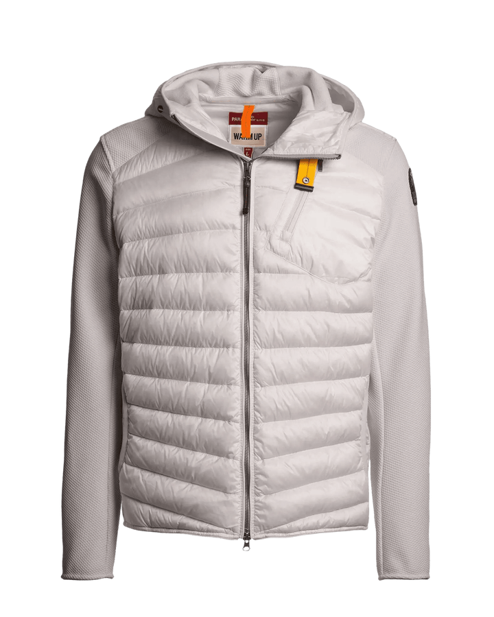 PARAJUMPERS - Veste hybride à capuche Nolan Gris clair - Lothaire