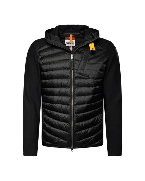 PARAJUMPERS - Veste hybride à capuche Nolan Noir - Lothaire