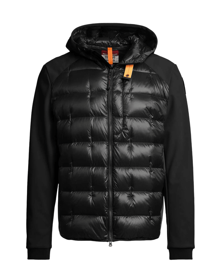 PARAJUMPERS - Veste hybride à capuche Vigolo Noir - Lothaire